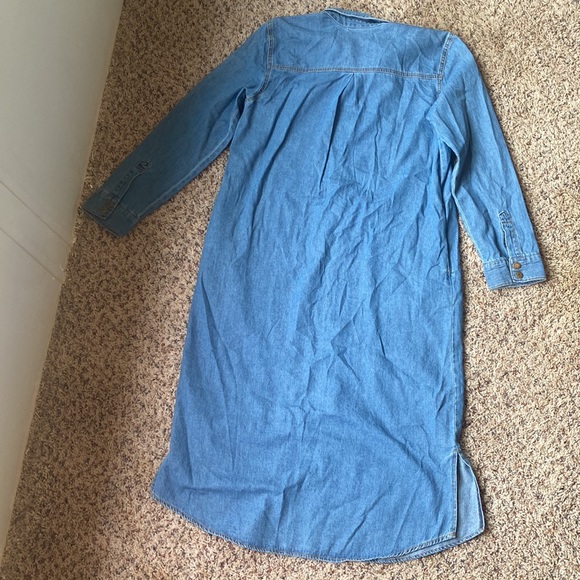 Jean like dress/duster 100% cotton - Picture 4 of 4